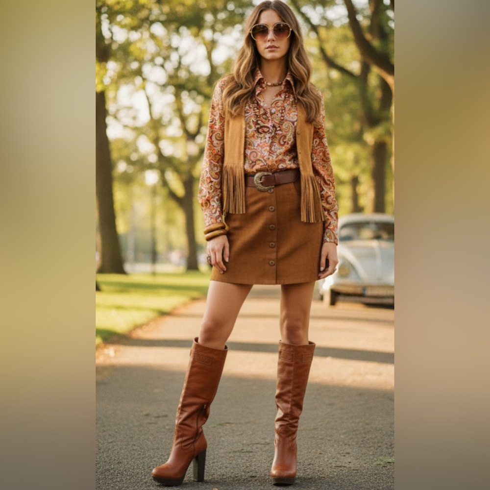 Miss Sixty Brown Heeled Boots